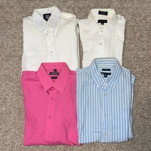 x1 Gap x1 Lido x1 sean John x1 Exposure dress shirt(USED)